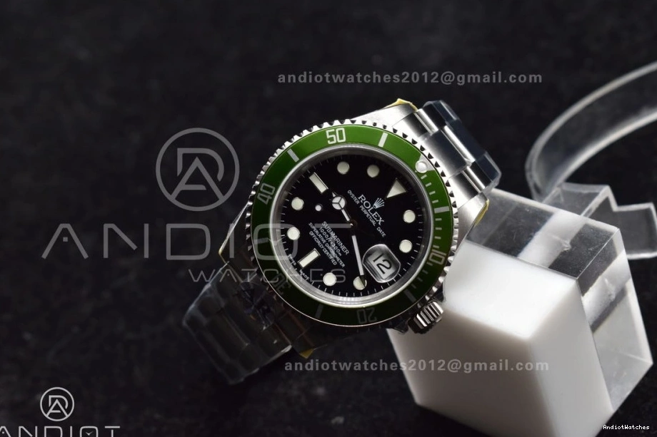 Bracelet V SS 1140 16610 LV Green Affordable Submariner Best ARF1:1 on Edition 904L Steel SH3135 0928